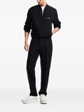 Emporio Armani nylon blouson with micro logo embroidery