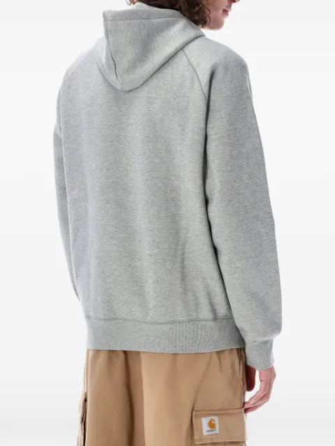 Carhartt WIP logo-embroidered raglan-sleeve hoodie