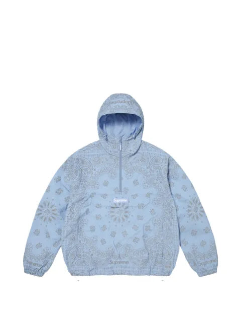 Supreme bandana-print hoodie