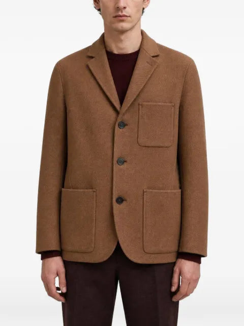 RETORI double finishing bicolor with needle pin detail blazer