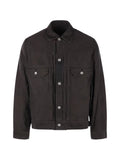 sacai button-fastening denim jacket