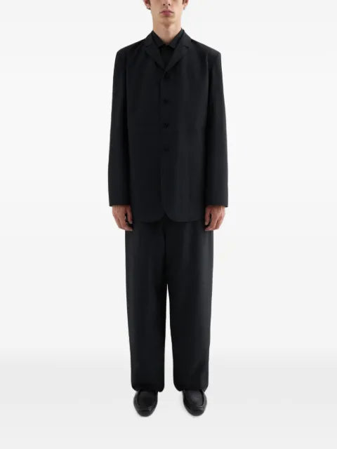 Jil Sander recycled polyester deconstructed jacket