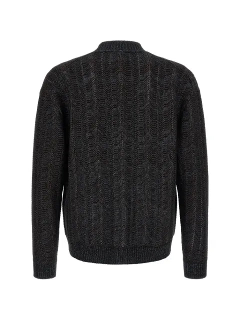 Missoni zigzag-knit V-neck cardigan