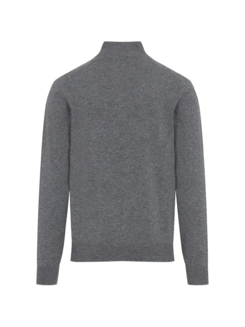 Brunello Cucinelli cashmere sweater with half zip