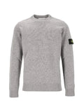 Stone Island 5100072 LAMBSWOOL Regular-fit crewneck jumper with ribbed trims