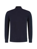 Doriani Cashmere ribbed-knit mock-neck sweater