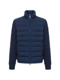 Colmar knit-sleeve quilted jacket
