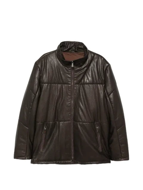 SERGIO MORETTI FIRENZE leather jacket
