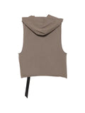 Rick Owens DRKSHDW sleeveless drawstring hoodie