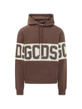 GCDS logo-band hoodie