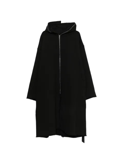 Rick Owens DRKSHDW Gimp Wide zip-up hooded coat