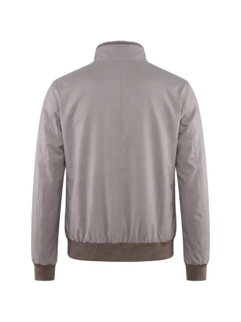 Moorer Janos button-fastening bomber jacket