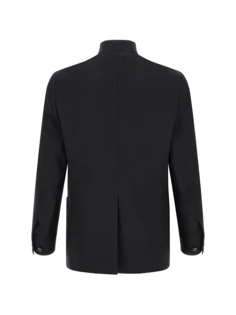 Lardini Feeling Korean-collar blazer