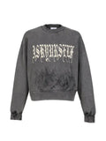 ASKYURSELF Goth logo-print sweater