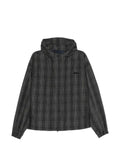 Juun.J check-pattern hooded jacket