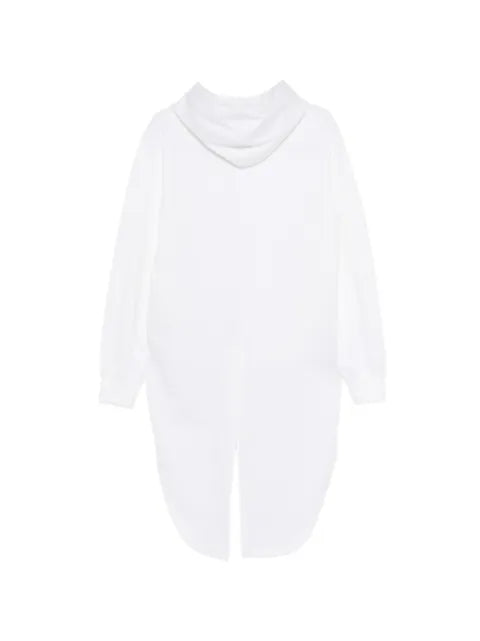 Comme Des Garçons asymmetric-hem hoodie