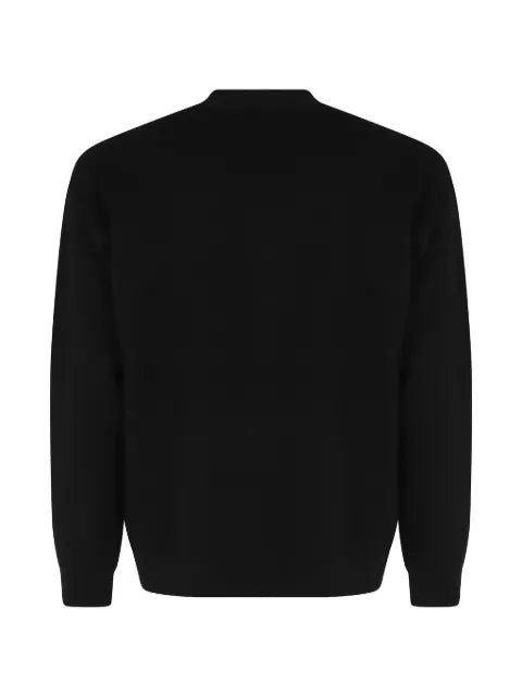 Drôle De Monsieur logo-embroidered cardigan