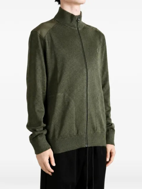 Polo Ralph Lauren hybrid mockneck cardigan