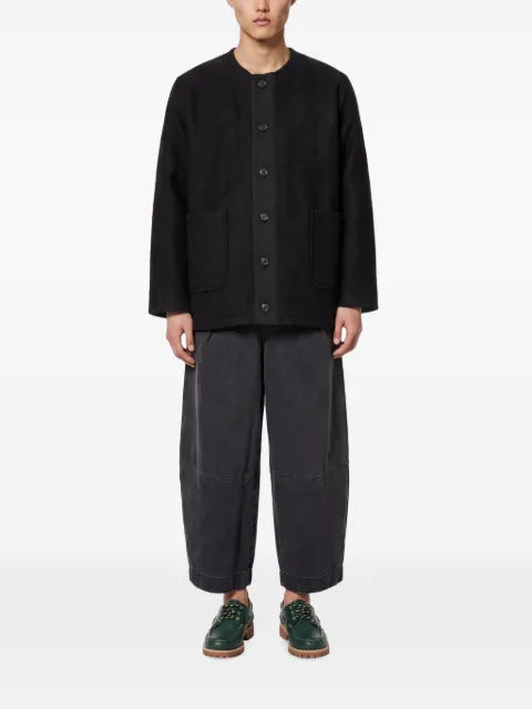 OUR LEGACY button-up patch-pocket jacket