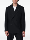 Lardini pinstripe double-breasted blazer