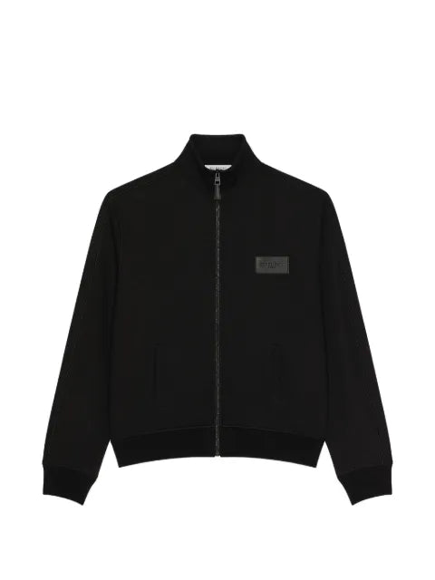 Givenchy zipped sweatshirt in wool with Givenchy Paris patch