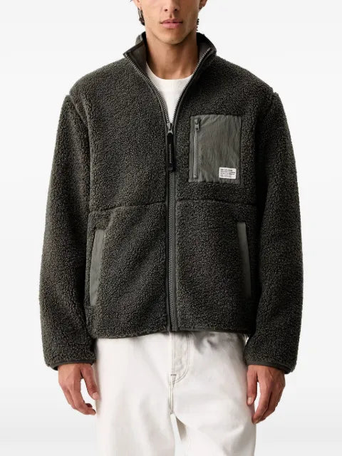 Marc O'Polo zip-up fleece sweatshirt