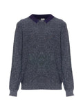 Paul Smith contrast-collar marl sweater