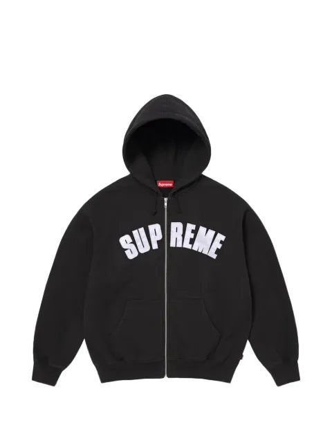 Supreme x Larry Clark zip-up hoodie