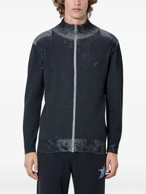BOTT zip-up knit cardigan