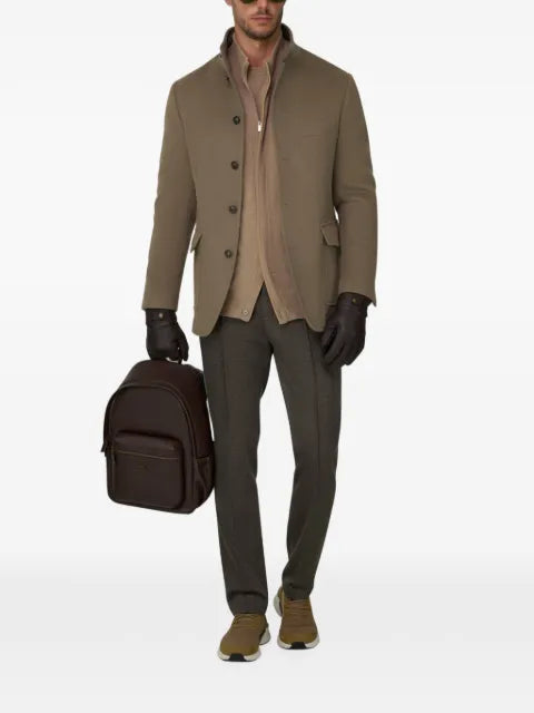 Boggi Milano peacoat in wool