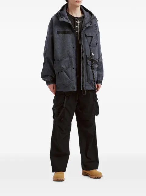 Musium Div. hooded multi-pocket jacket
