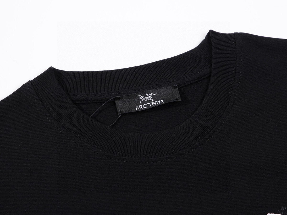 Arc'teryx Star Collar Reflective Logo Unisex Short‑Sleeve T‑Shirt