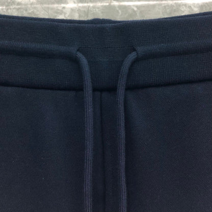 Thom Browne Style Four-Bar Snake Shorts