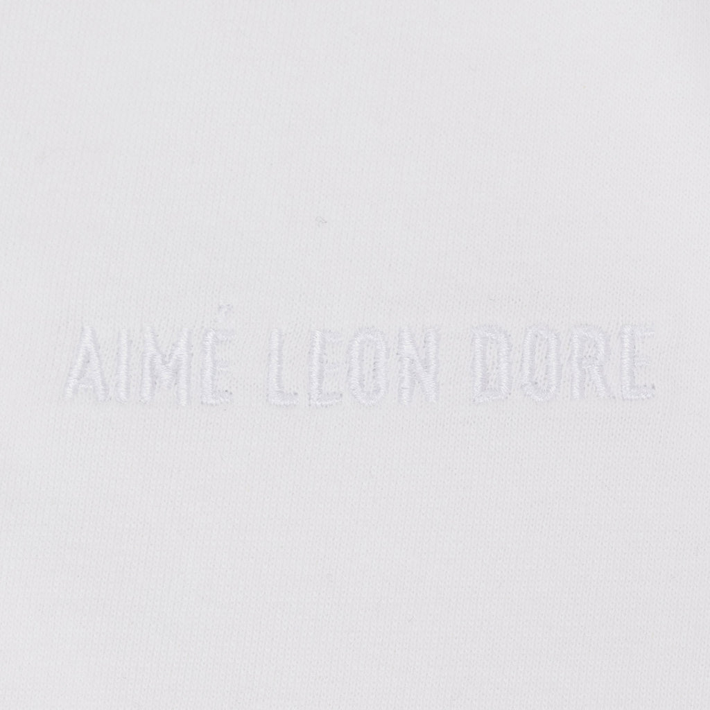White Longsleeve Tonal Logo T-Shirt