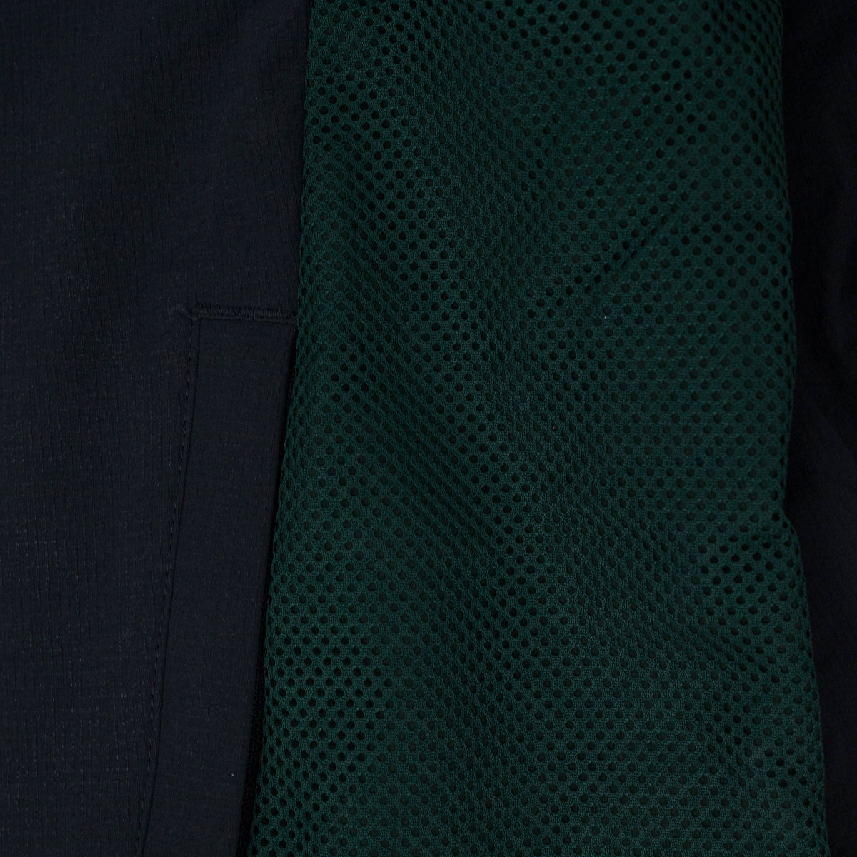 Black Golf Nylon Tips Jacket