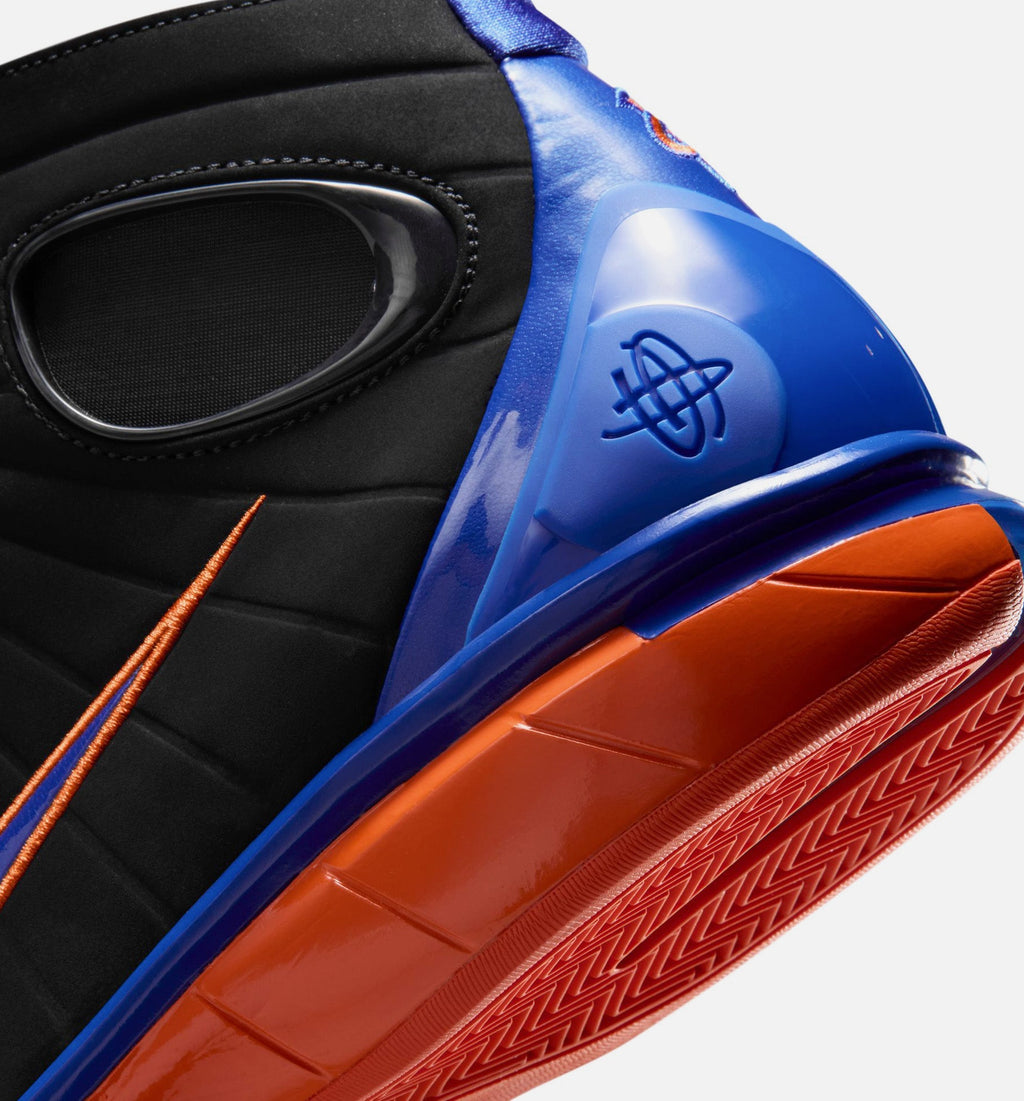 Nike Air Zoom Huarache 2K4 Penny Hardaway Men's Basketball Shoes - Black/Royal/Orange