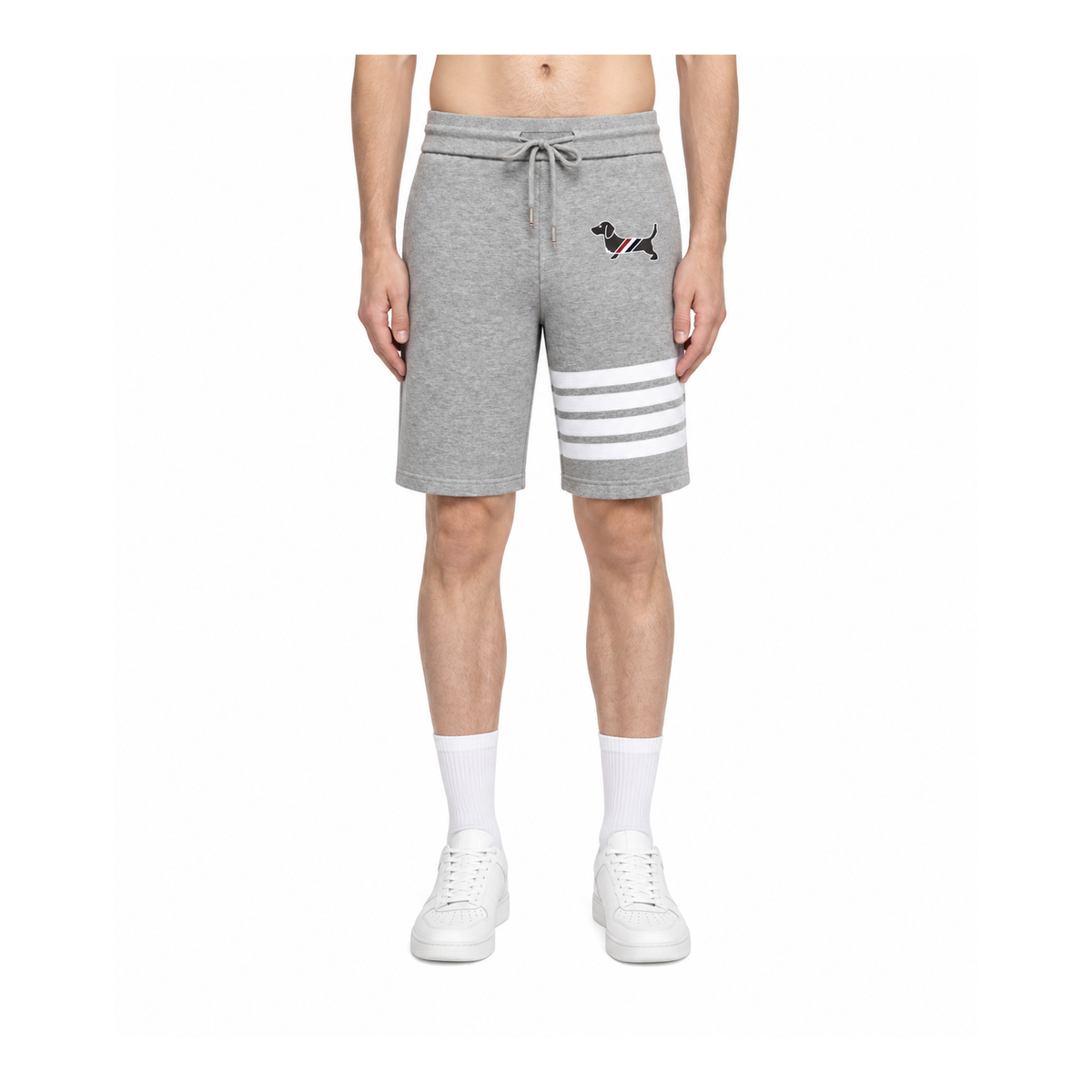 Thom Browne Style Puppy Shorts