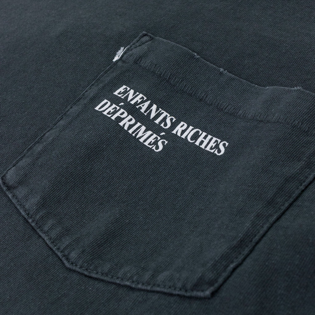 Black Paint Splatter L/S T-Shirt