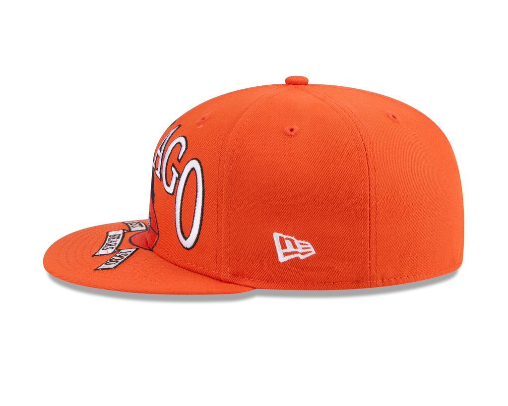 New Era 5950 Chicago Bears Oversized Fitted Hat