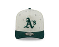New Era 950 A-Frame Pinch Crown Oakland Athletics Injection Snapback Hat