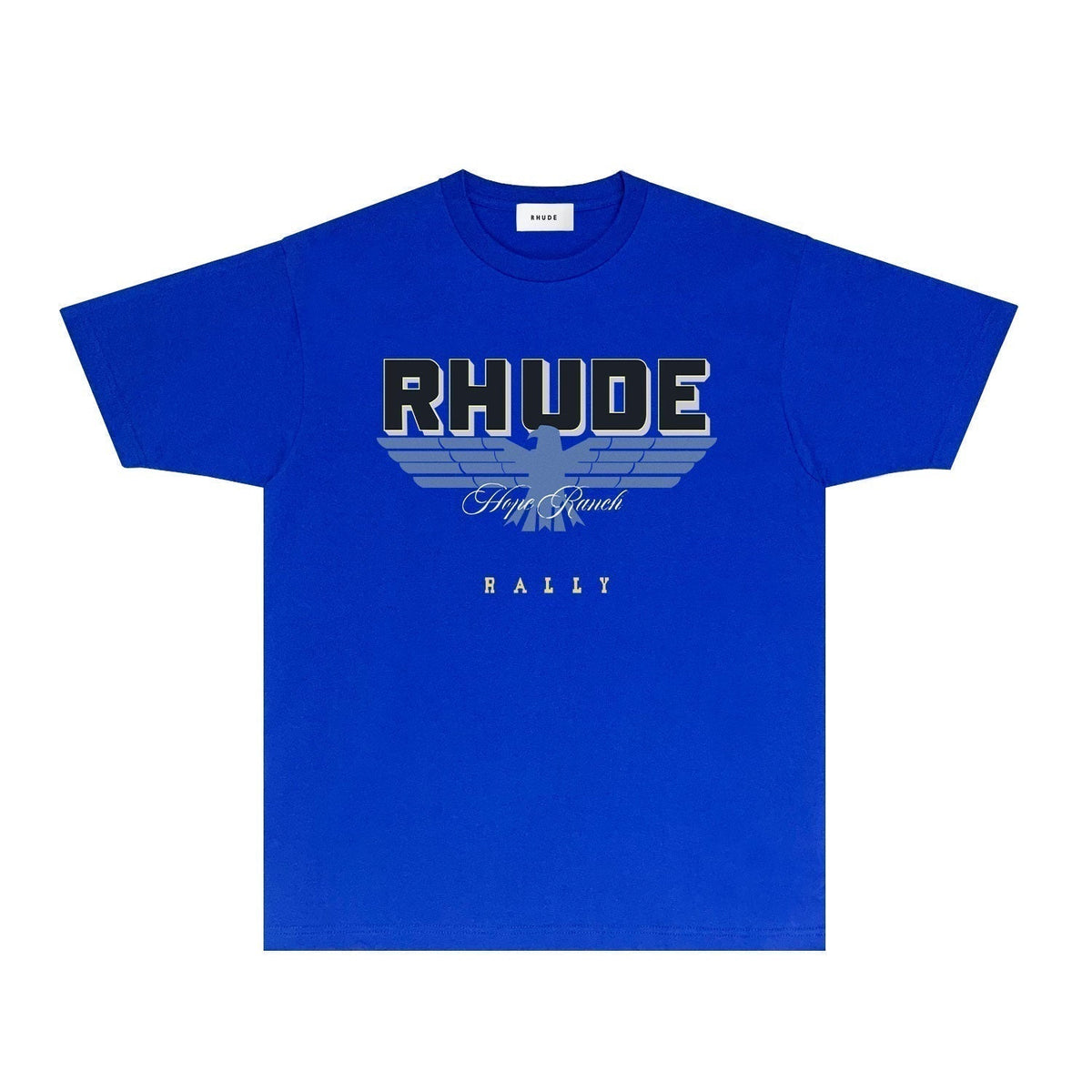 Rhude T-shirts Printed Trendy Pure Cotton