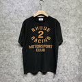 Rhude T-shirts Printed Trendy Pure Cotton