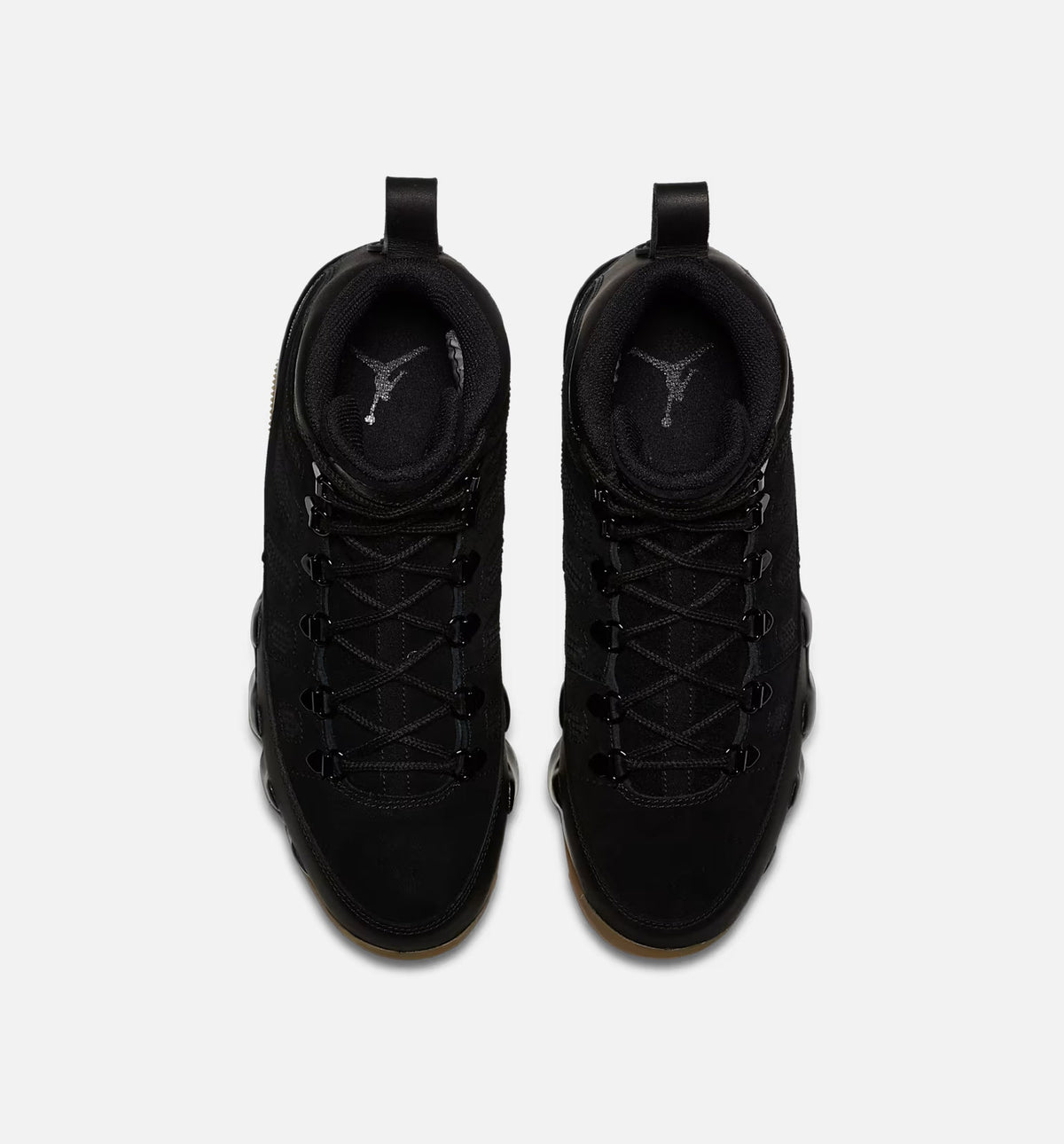 Air Jordan 9 Retro – Men's Lifestyle Boot in Black/Black/Gum Light Brown