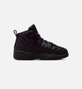 Air Jordan 12 Retro Bloodline – Preschool Lifestyle Shoe in Black/Varsity Red