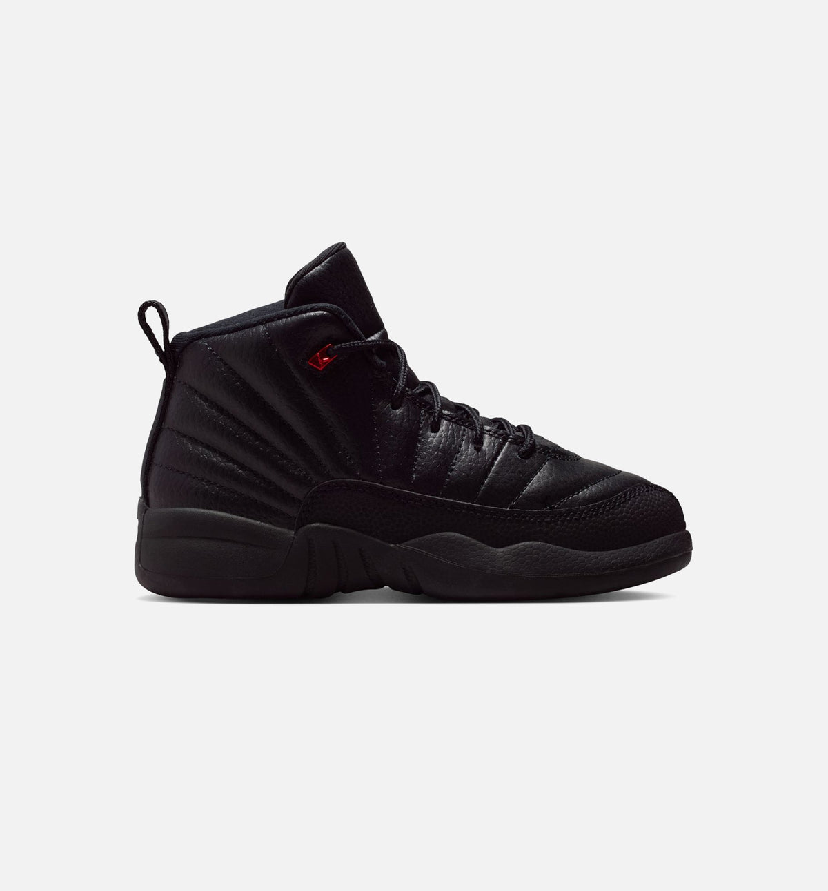 Air Jordan 12 Retro Bloodline – Preschool Lifestyle Shoe in Black/Varsity Red