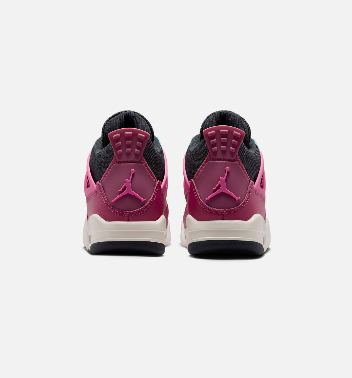 Air Jordan 4 Retro She's A Star Grade School Shoes - Sweet Beet/Desert Pink/Off Noir/Chalk