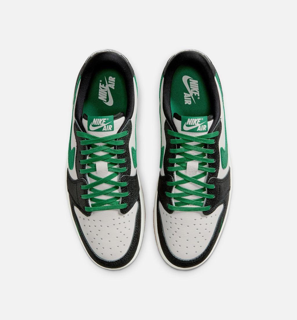 Air Jordan 1 Retro Low OG Phantom/Pine Green Men's Lifestyle Shoes - Phantom/Pine Green/Black