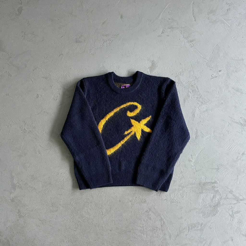 Corteiz Mohair Darkblue