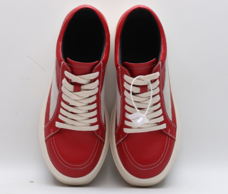 Minimal Leather Low-Top Sneakers