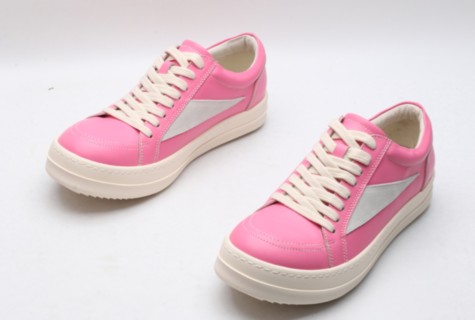Minimal Leather Low-Top Sneakers